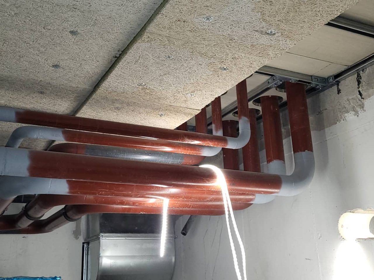 Installation chauffage et froid pour un bâtiment en rénovation complète, Rue du Rhône à Genève. 